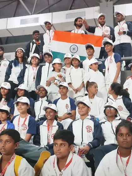 I am so proud of my students who get to represent our country at international karate competitions. This is our team in Indonesia, ready to compete on the world stage. It is an awesome experience for them.