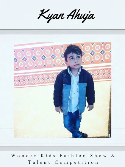 Welcome to the show, Kyan Ahuja. I am looking forward to seeing his style on the ramp.