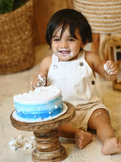 Capturing the pure joy of a first birthday with a messy and fun cake smash session. These shoots are all about letting kids be themselves and making memories.