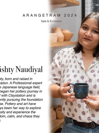 Clay Station - Pottery & Ceramics Classes & Workshops Our Community Showcase: Arangetram & Hunar photo 116