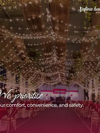 We prioritize your comfort and safety, with spacious seating arrangements and all-weather blinds to ensure your event on the Sky Terrace is flawless.