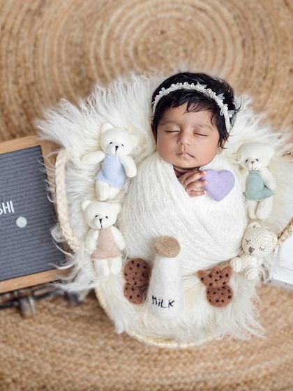 Posed Newborns: Styled & Sweet photo 36