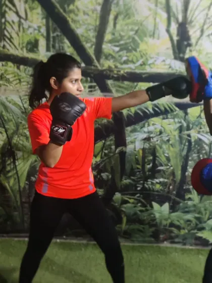 Empowerment is about building physical and mental strength. This one-on-one pad work session focuses on developing powerful and precise striking, honing the reflexes and confidence needed to protect oneself.