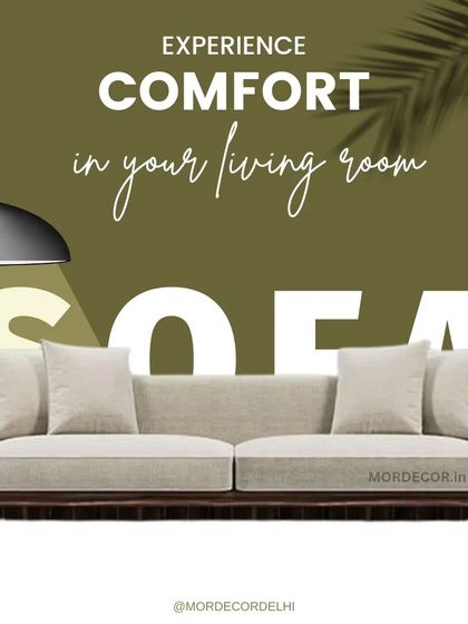 Transform your living room into a cozy haven with our bespoke sofa collection. This piece, with its elegant wooden frame and plush cushions, is crafted for both style and comfort.