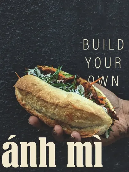 Build your own Bánh Mì. We love hosting interactive food events where you can customize your meal.