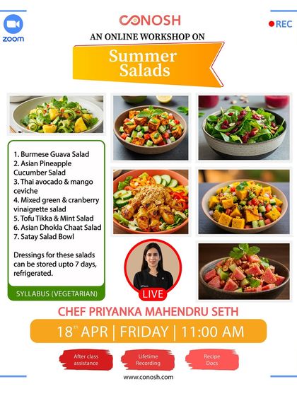 Conosh - Online Culinary Workshops Healthy & Special Diet Cooking photo 17
