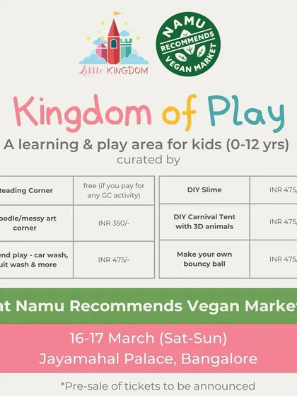 A detailed price list for the various multi-sensory activities offered by Green Compass.