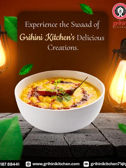 Experience the 'swaad' of my delicious creations, like this classic dal tadka, a staple in Indian homes.