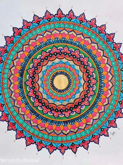Nidhi - Custom & Fine Art Paintings Meditative Mandalas photo 5