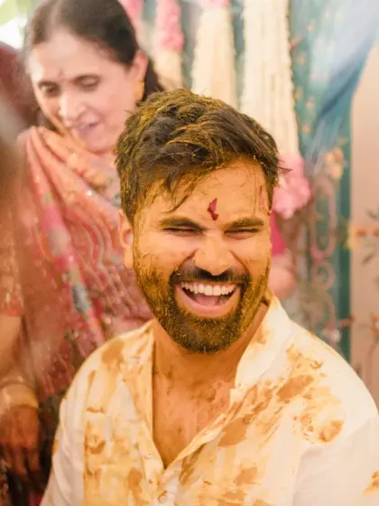 WhatKnot - Wedding Photography & Videography The Haldi Edit: Colours, Chaos & Laughter photo 32
