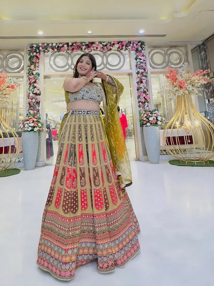 Our collection for the wedding squad is full of color and style. From Banarasi silks to floral prints and modern designs, we have the perfect outfit for every bridesmaid and guest.