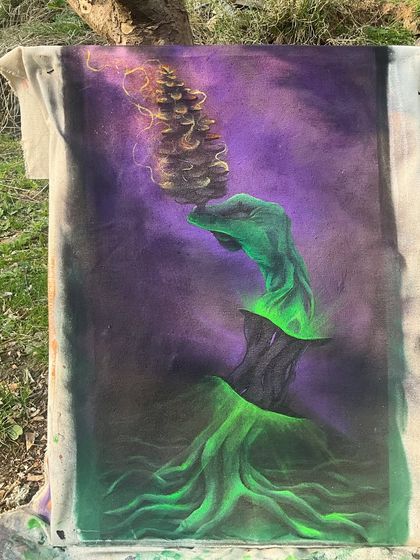 Hand-Painted Canvas & Custom Pieces photo 3