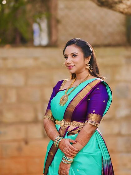 Swarna Nagaraj - Bridal Makeup & Hairstyling Engagement & Pre-Wedding Ceremonies photo 23