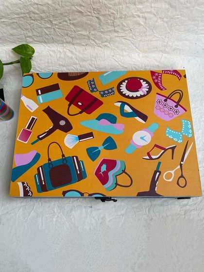 Neetikriti - Hand-Painted Home Decor & Personalized Gifts Custom Organizer Boxes photo 19