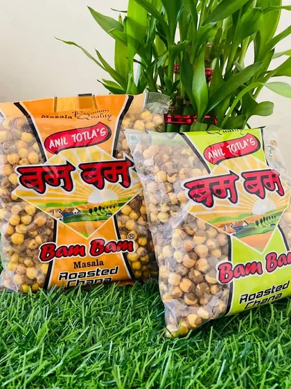 My Bam Bam Roasted Chana is a simple yet powerful snack. Packed with protein and fiber, it keeps you full and energized, and is available in plain and masala flavors.