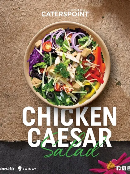 Our best-selling Chicken Caesar Salad is a whole vibe. It features smoked chicken, crisp greens, parmesan, and our signature Caesar yogurt dressing, made fresh daily. It's the perfect midweek meal.