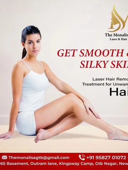 Achieve the smooth and silky skin you've always wanted with our laser hair removal treatment. We use the latest technology to target unwanted hair at the follicle, providing a more permanent and effective solution than shaving or waxing.