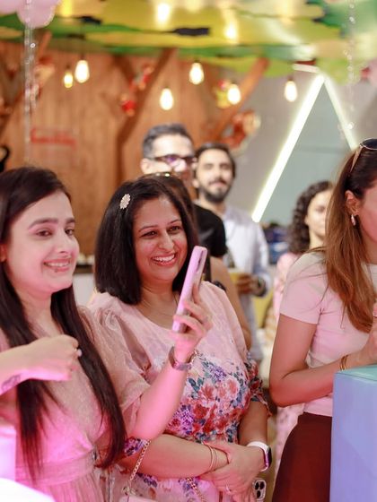 Parents capture the magical moments on their phones. We make sure there are plenty of photo-worthy scenes throughout the party.