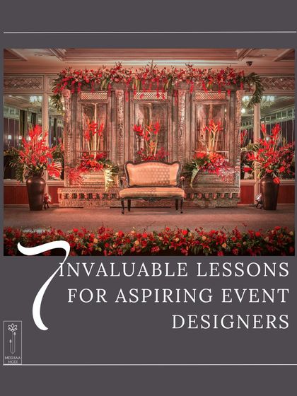 This grand, traditional event decor is a lesson in creating opulence and classic elegance. I teach students how to work with scale, height, and volume to fill a large space with breathtaking floral installations.