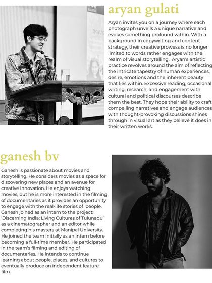 Introducing two of the talented young photographers from our OSCH program. We love to celebrate the artists in our community and share their unique stories and creative practices.