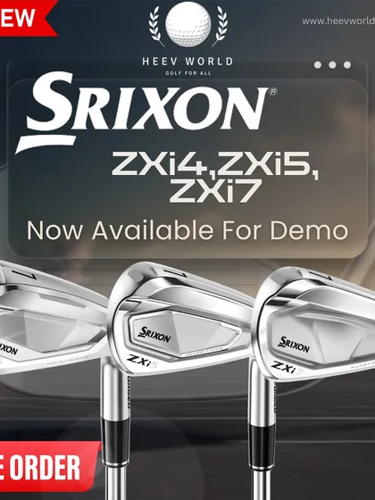 The new Srixon ZXi4, ZXi5, and ZXi7 models are now available for demo and pre-order. Be the first to experience their performance.