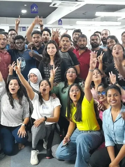 The afterglow of a great session is the best part. This is the amazing, energized team at Acko right after our Zumba workout. Seeing everyone smiling and feeling good is exactly why I do what I do.