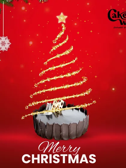 Wishing you a sweet and Merry Christmas. While Santa has cookies, we believe you deserve a delicious cake to celebrate the season.