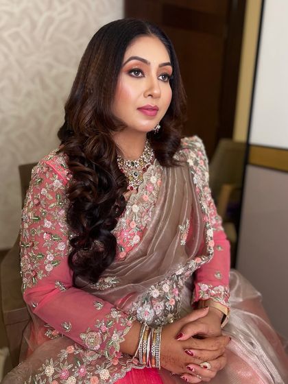 Makeovers by Mahalakshmi - Special Occasion Makeup Reception & Sangeet Glam photo 17