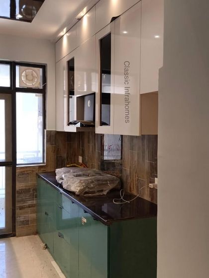 Classic Infrahomes - Modular Kitchen Design Our Kitchen Transformations photo 12