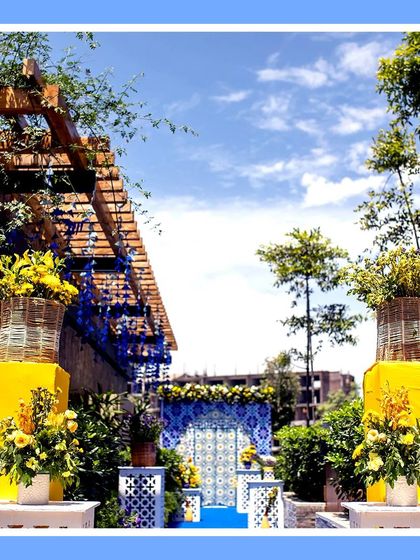 Wedding Decor Company - Wedding Event Design & Decor Radiant Haldi & Mehendi Celebrations photo 50