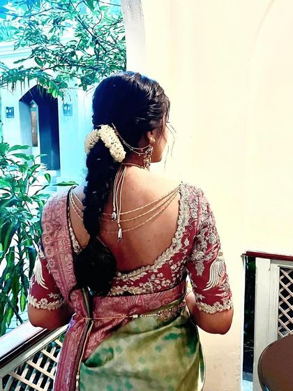 Padma Nandivada - Custom Occasion Wear Design Exquisite Blouse Craftsmanship photo 4