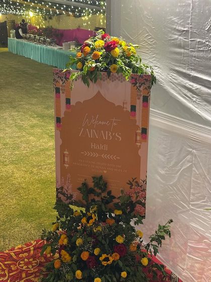 The Trendy Party - Wedding & Pre-Wedding Event Decoration Vibrant Haldi & Mehendi Setups photo 19