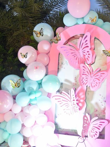 Satweek - Themed Birthday Party Decoration Enchanting Butterfly & Fairy Themes photo 53