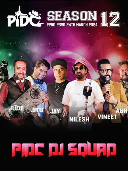 Another look at the PIDC Season 12 DJ lineup. We cover everything from Salsa and Bachata to Kizomba.