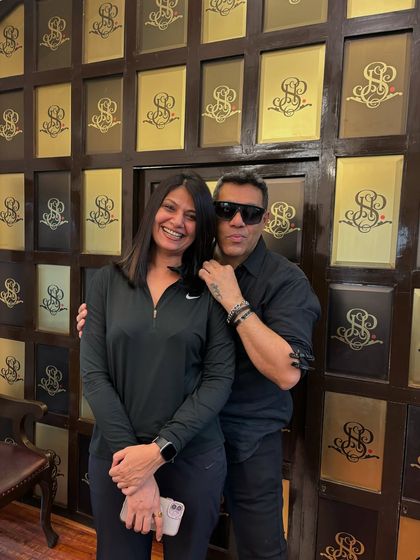 Capturing happy moments with our wonderful clients. We guarantee you'll leave our salon feeling happier than when you came in.