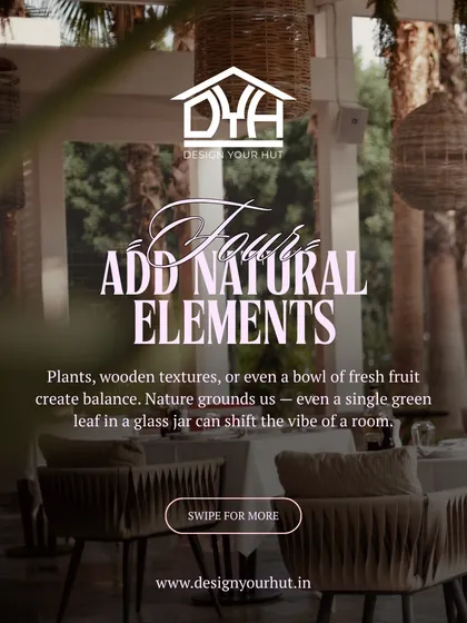 Bringing nature indoors is a non-negotiable for creating a balanced and welcoming commercial space. In this restaurant design, I used woven textures and natural materials to ground the environment, making it feel more comfortable and encouraging guests to linger.