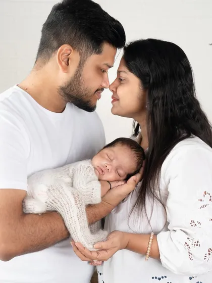 There is nothing more powerful than the love of new parents. In this moment, I just stepped back and captured the quiet connection between them and their precious newborn.