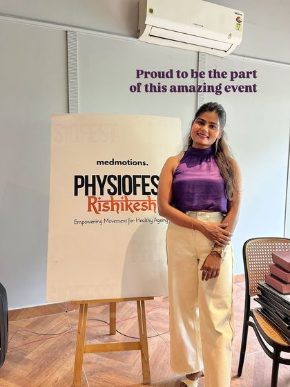 Proud to be a part of this amazing event, Physiofest Rishikesh. Empowering movement is what we're all about.