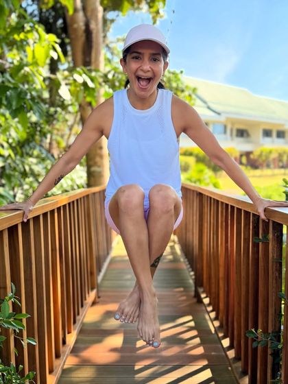 When you realize plants have more protein than people think. Feeling strong and energized on a plant-powered diet. No meat, no problem!