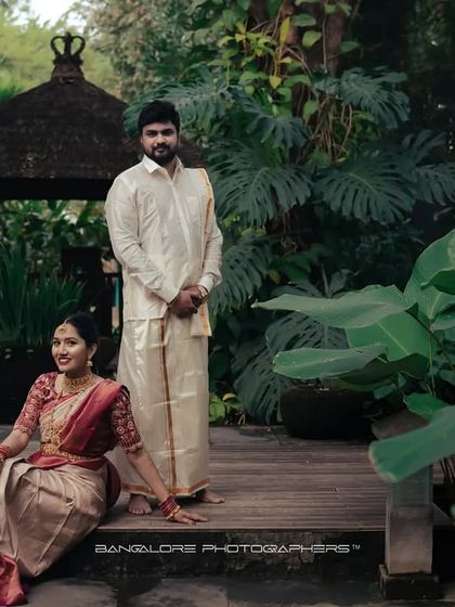 Bangalore Photographers - Pre-Wedding & Couple Photoshoots Timeless Traditions: Post-Wedding Portraits photo 19