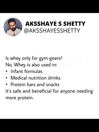 Whey protein isn't just for gym-goers. It's a convenient way to meet your daily protein needs for hair, skin, immunity, and preventing muscle loss, especially if your diet falls short.