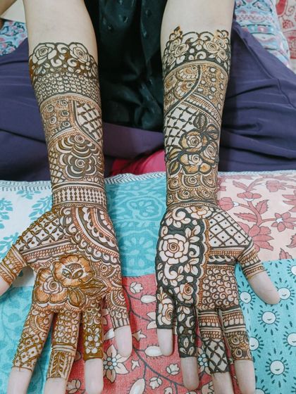 Fouzia Ahmed - Bridal Mehendi Full Bridal Mehendi photo 6