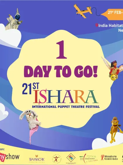 The "1 Day To Go!" announcement for our 21st festival. We build anticipation and drive ticket sales through a coordinated promotional campaign, a key part of our festival management services.