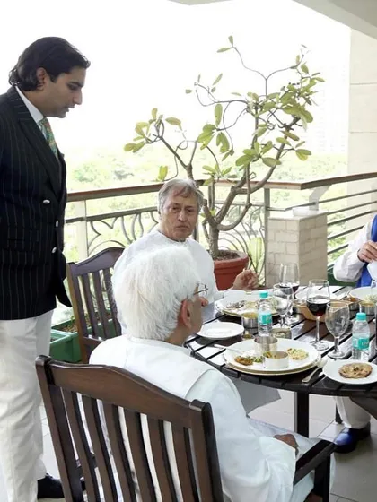 Personally overseeing a lunch for some of the country's most eminent political figures, including Dr. Farooq Abdullah. We are adept at managing high-security, VIP events.