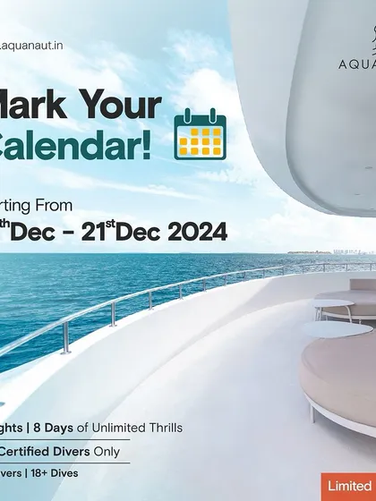 We've got everything planned for you. This 8-day, 7-night itinerary is packed with unlimited thrills, designed exclusively for certified divers ready to explore the best of the Maldives.