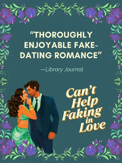 I'm thrilled to share the review from Library Journal for *Can't Help Faking in Love*. They called it a "thoroughly enjoyable closed-door, fake-dating romance" with a "vibrant Bangalore setting."