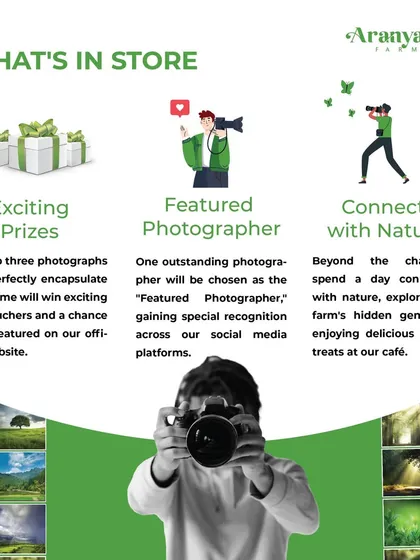 As part of our World Photography Day Challenge, I offered exciting prizes and a 'Featured Photographer' recognition to encourage our community to connect with nature and share its beauty.