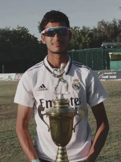 I am happy to announce that my trainee, Shashank Litoriya, has been selected for the U-19 Dehradun district team. Despite personal tragedy, he has shown immense courage and dedication to his cricket journey.