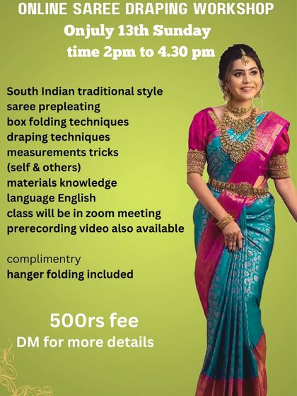 This flyer highlights that pre-recorded videos are also available, which is great for students who want to review the lessons at their own pace.