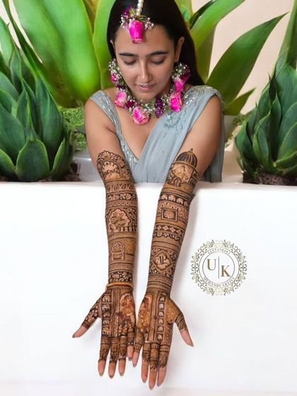 Umesh Kumar - Bridal & Wedding Mehandi Intricate Bridal Mehandi (Hands & Feet) photo 10